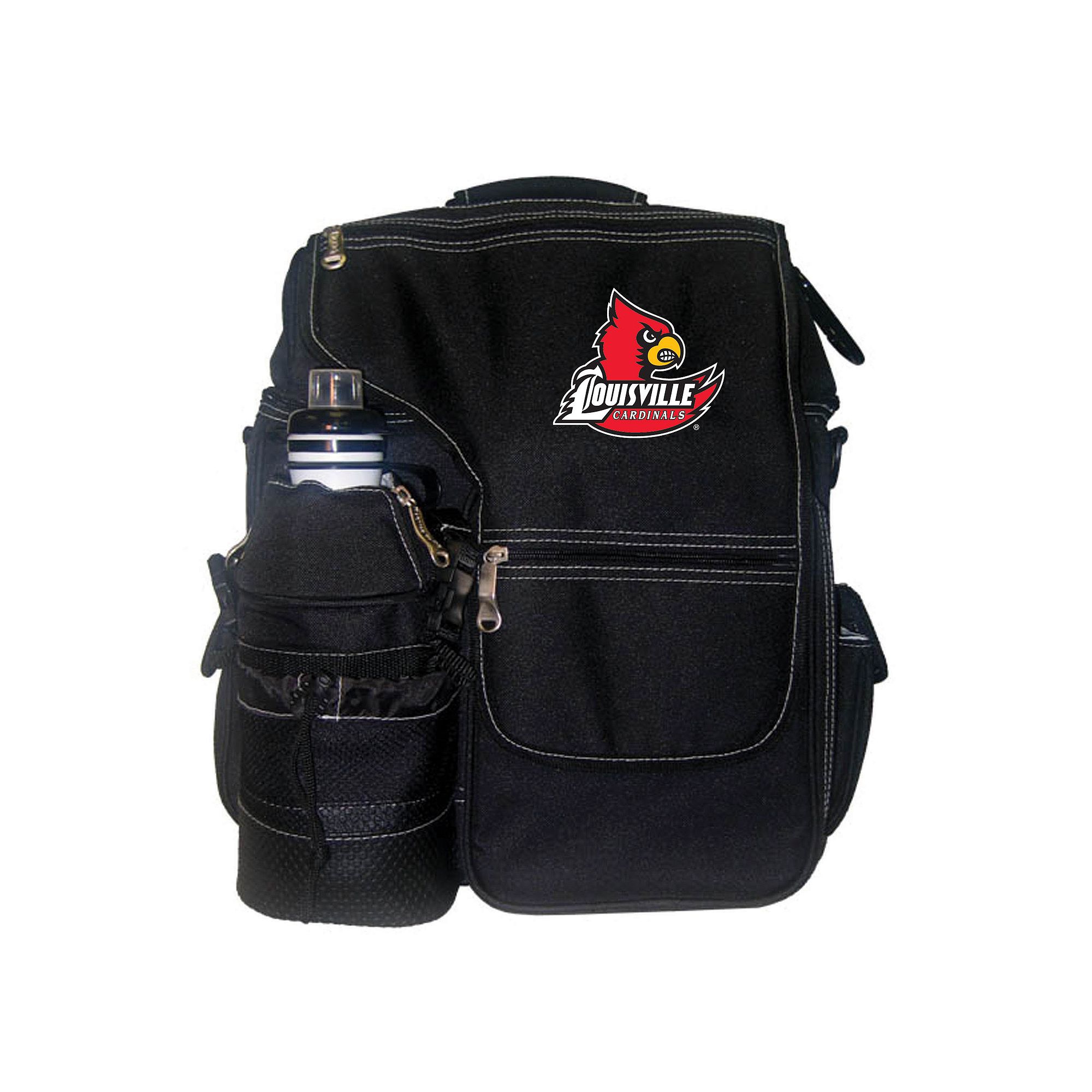 Louisville Cardinals Insulated Backpack, Black