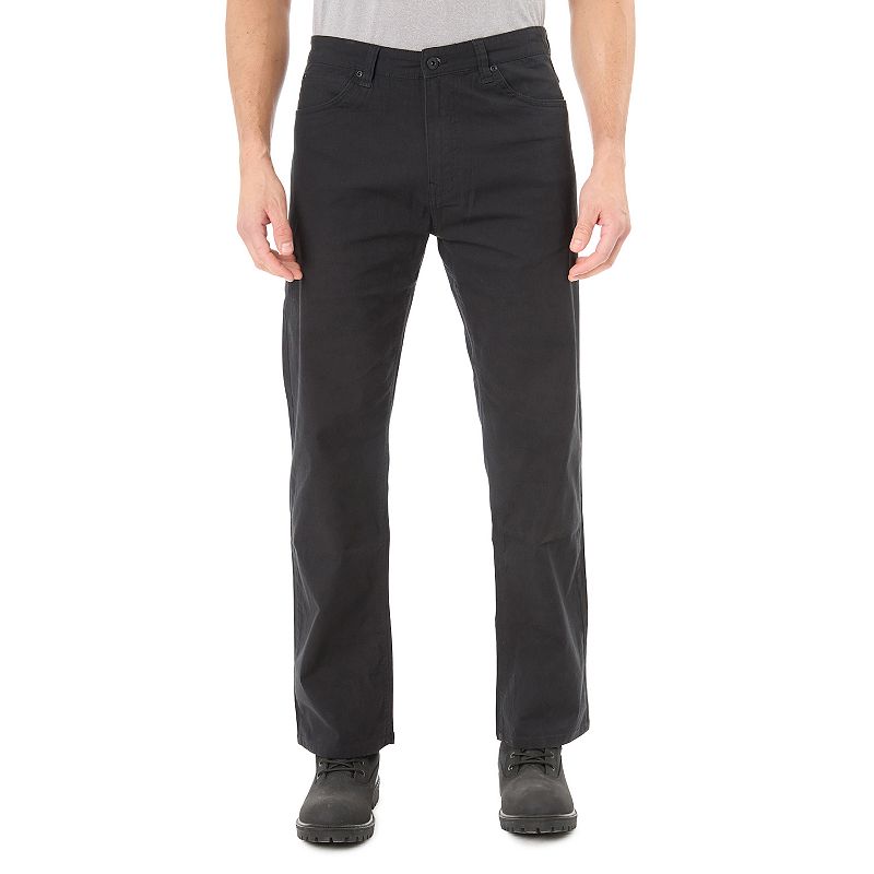 Mens Smiths Workwear Stretch Canvas Pants, Size: 30 X 32, Black