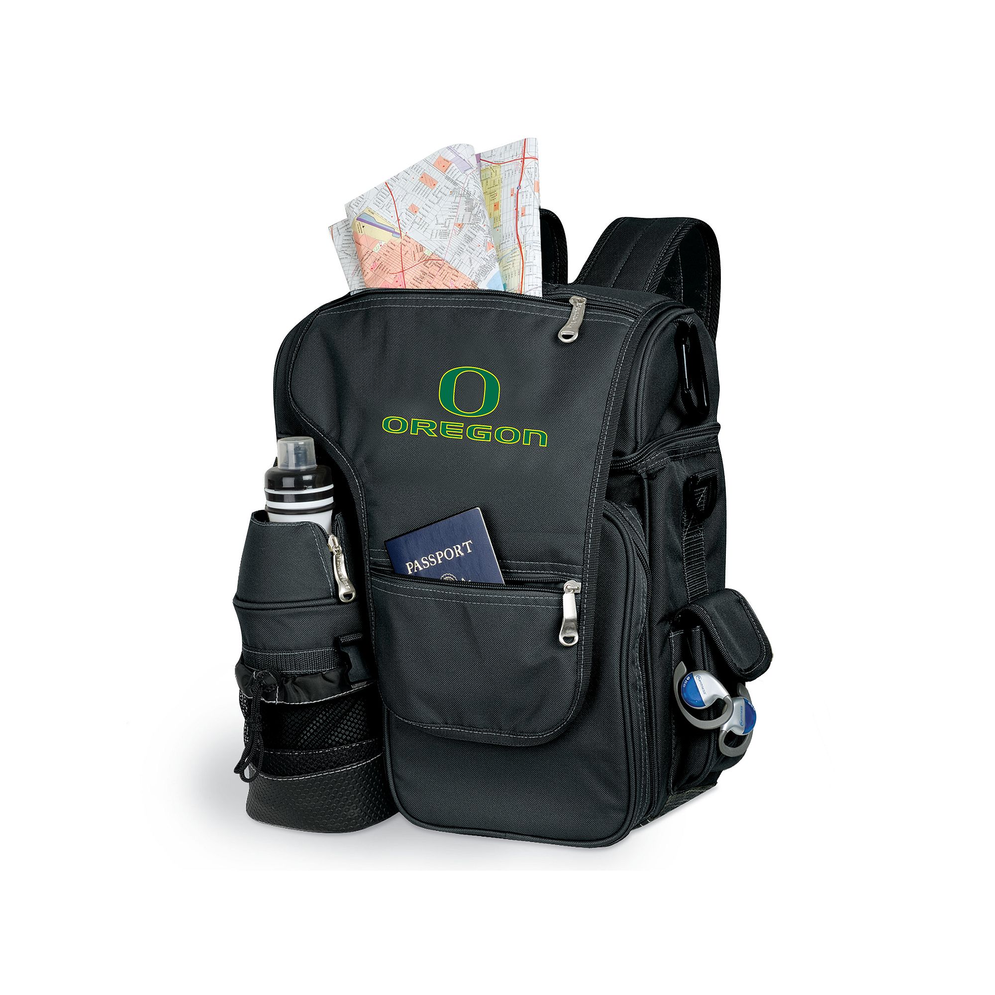 Oregon Ducks Insulated Backpack, Black