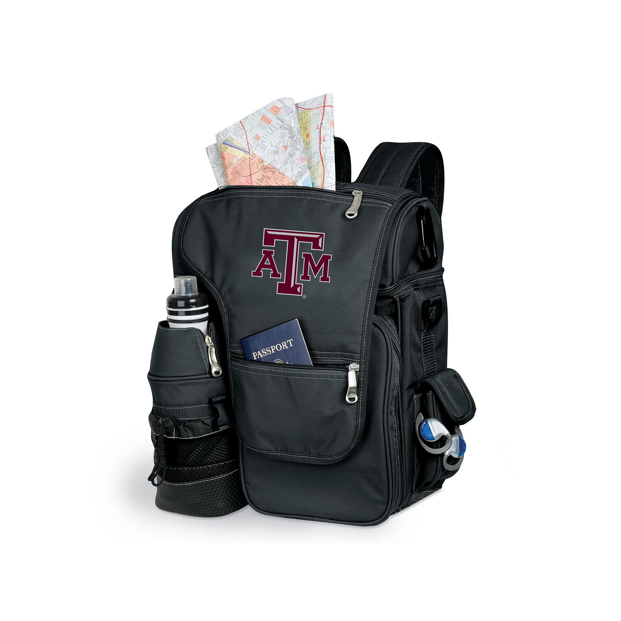 Texas A&M Aggies Insulated Backpack, Black