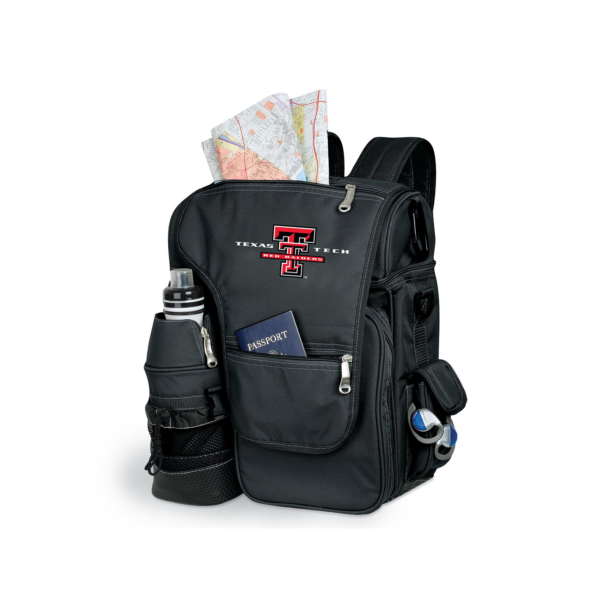 Texas Tech Red Raiders Insulated Backpack, Black