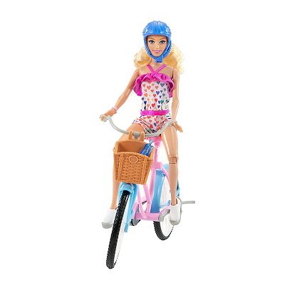 Barbie Doll and Bike Playset with Doll