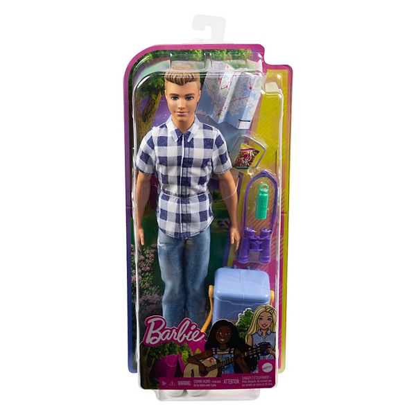inkt platform argument Barbie® It Takes Two Ken Camping Doll & Accessories