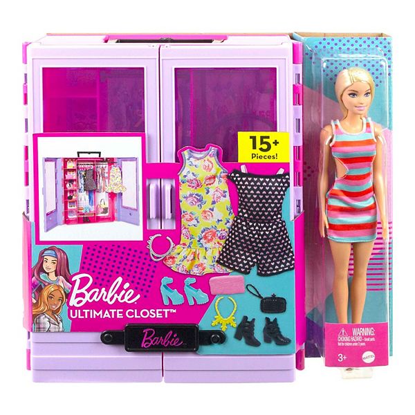 Op te slaan enkel huwelijk Barbie® Fashionistas Ultimate Closet Doll and Accessory