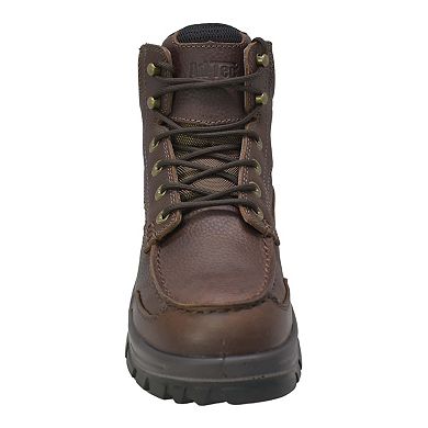 AdTec Men's Tumbled Leather Waterproof Work Boots