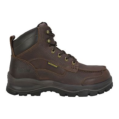 AdTec Men's Tumbled Leather Waterproof Work Boots