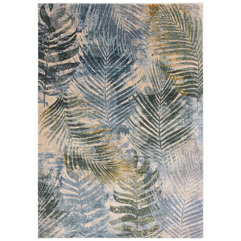 Safavieh Lillian Zell Rug, Blue, 7Ft Rnd