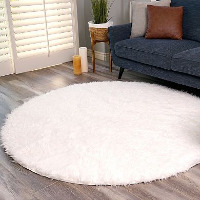 My Magic Carpet Vegan Faux Fur Machine Washable Rug