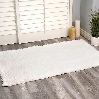 My Magic Carpet Vegan Faux Fur Machine Washable Rug