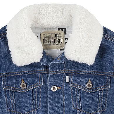 Boys 8-20 Levi's® SilverTab Sherpa Collar Denim Trucker Jacket
