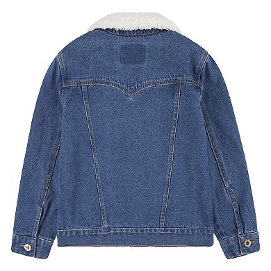 Boys 8-20 Levi's® SilverTab Sherpa Collar Denim Trucker Jacket