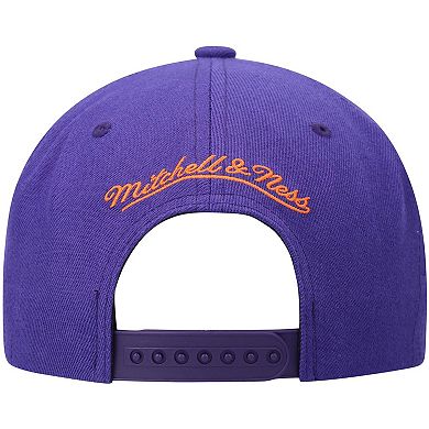 Men's Mitchell & Ness Purple/Orange Phoenix Suns Team Two-Tone 2.0 Snapback Hat