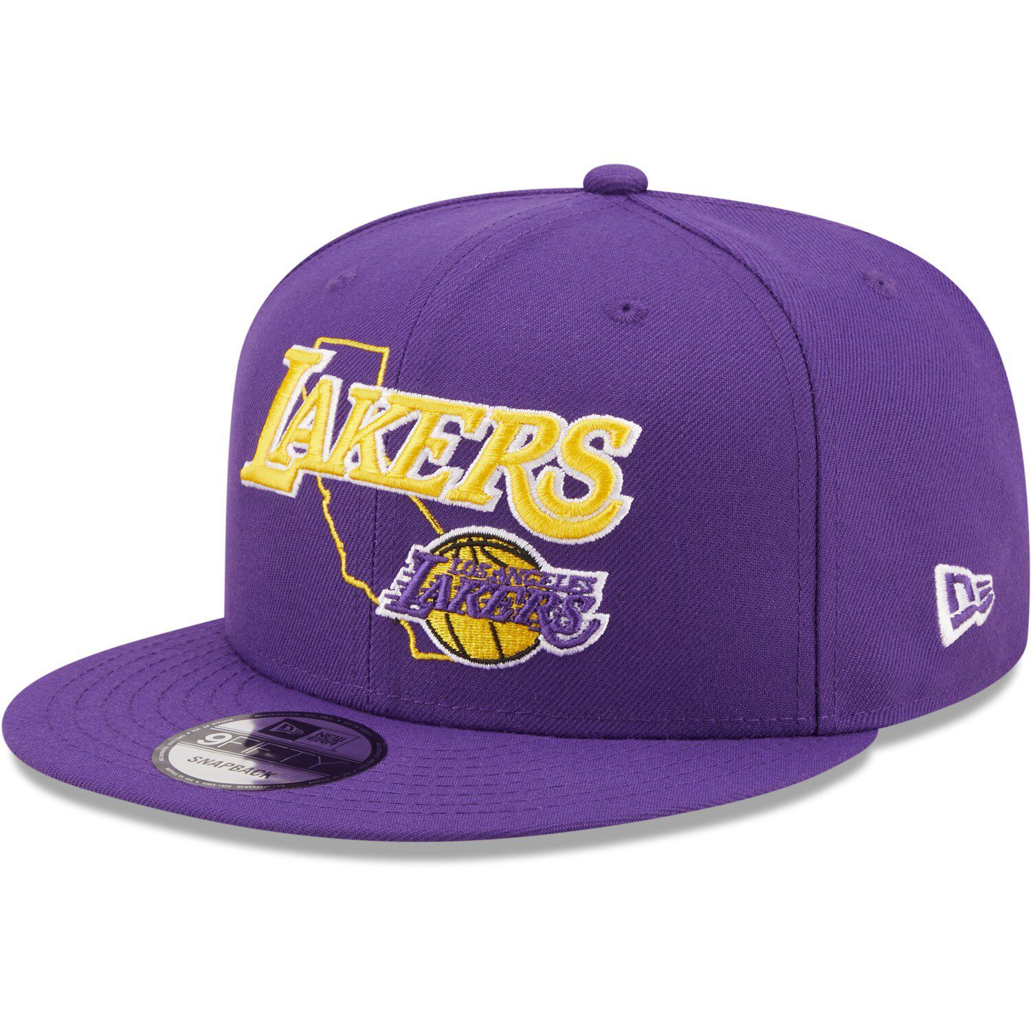 Lids Los Angeles Lakers '47 Contra Hitch Snapback Hat - Purple