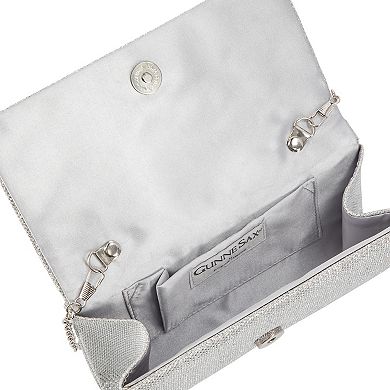 Gunne Sax by Jessica McClintock Chloe Rhinestone Evening Clutch