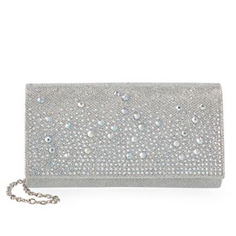 Gunne Sax by Jessica McClintock Chloe Rhinestone Evening Clutch