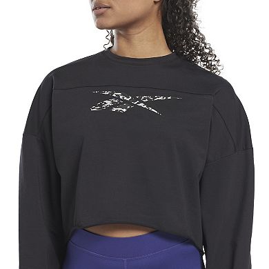 Women's Reebok Modern Safari Crop Sweatshirt