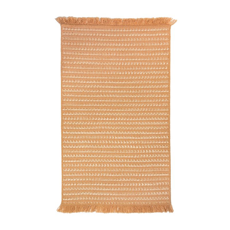 Colonial Mills Alternative Woven Wool Rug, Gold, 12X15 Ft