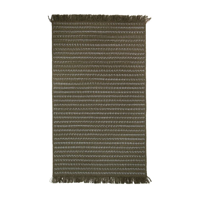 Colonial Mills Alternative Woven Wool Rug, Green, 11X14 Ft
