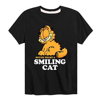 Boys 8-20 Garfield Smiling Cat Graphic Tee