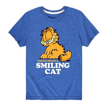 Boys 8-20 Garfield Smiling Cat Graphic Tee