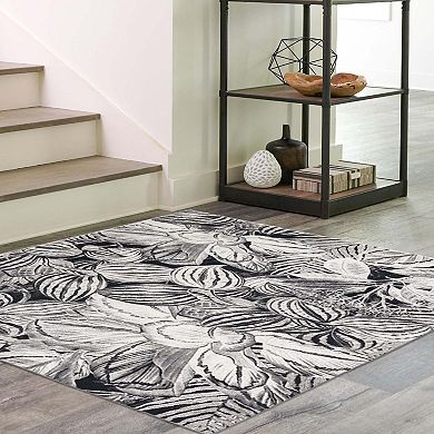 Unique Loom Ocho Blossom Rug