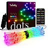 Twinkly Smart Decoration 200 Multicolor LED App Controlled Dots Lights, Clear
