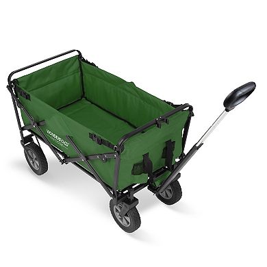 WonderFold S-Series Utility Folding Wagon with Self Stand