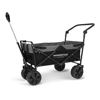 Wonderfold S-Series Utility Beach Tire Folding Wagon