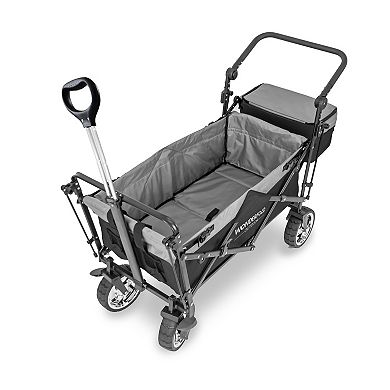 Wonderfold S-Series Utility Premium Folding Wagon with Canopy