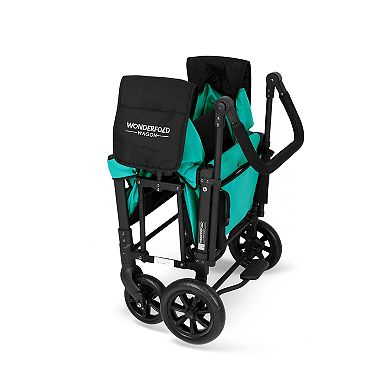 WonderFold W1 Double Compact Stroller Wagon