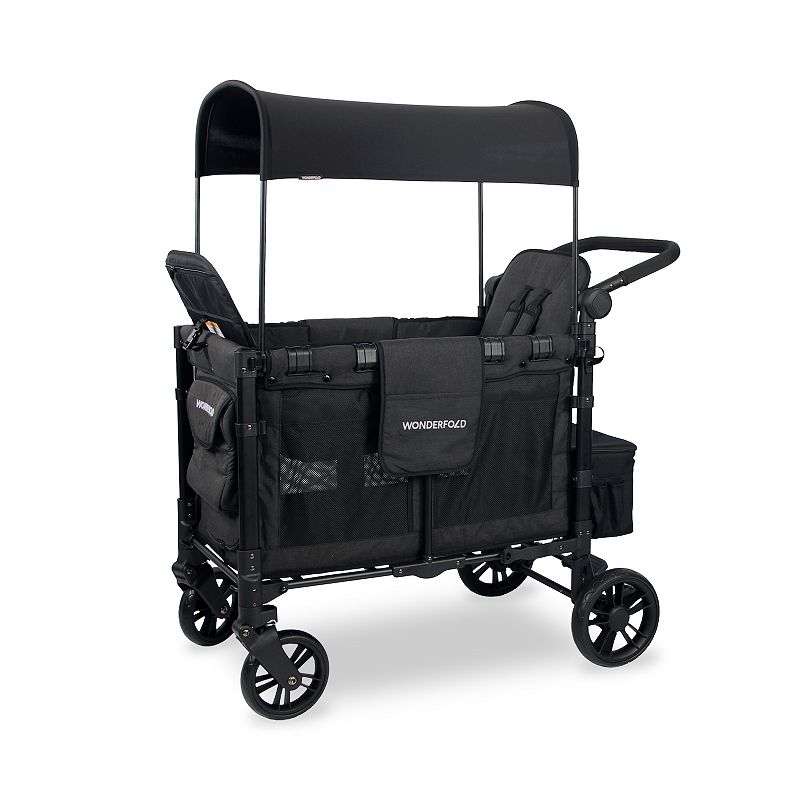 Wonderfold Wagon W2 Elite Front Zippered Double Stroller Wagon