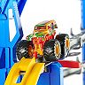 Monster Jam Garage Playset and Storage with Exclusive Grave Digger Monster Truck