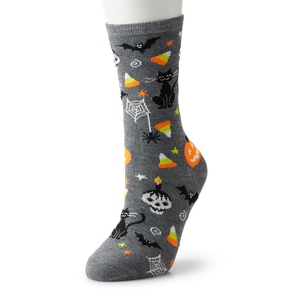 Halloween Novelty Crew Socks