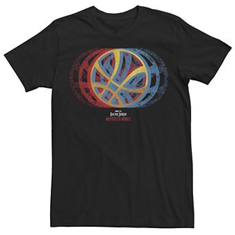Men's Marvel Doctor Stange Movie 2 Distressed Blurry Gradient Seal Tee