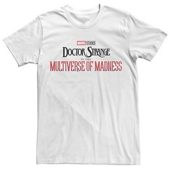 Men's Marvel Doctor Strange Movie 2 in The Multiverse Of Madness Main Logo Tee