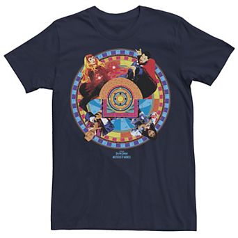 Men's Marvel Doctor Strange Movie 2 Strange Circle Badge Groupshot Tee
