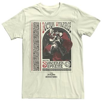 Men's Marvel Doctor Strange Movie 2 Sorcerer Supreme Groupshot Tee