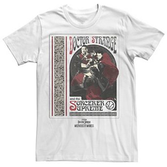 Men's Marvel Doctor Strange Movie 2 Sorcerer Supreme Groupshot Tee