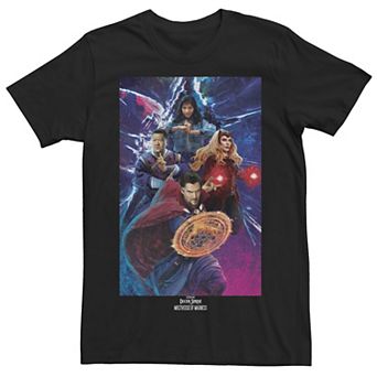 Men's Marvel Doctor Strange Movie 2 Hero Groupshot Tee