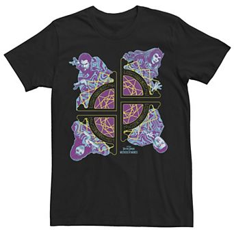 Men's Marvel Doctor Strange Movie 2 Group Badge Tee
