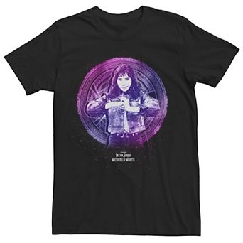 Men's Marvel Doctor Strange Movie 2 America Chavez Pose Celestial Tee