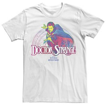 Men's Marvel Doctor Strange Movie 2 Neon Strange Pose Tee