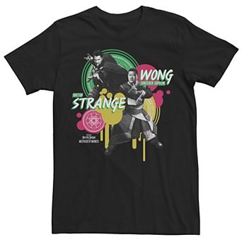 Men's Marvel Doctor Strange Movie 2 Strange Wong Graphic Pose Tee