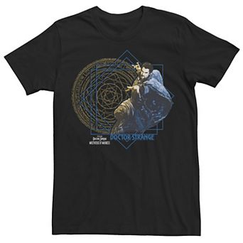 Men's Marvel Doctor Strange Movie 2 Strange Gold Seal Pose Tee