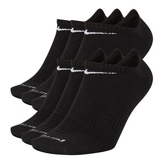 Women's Nike 6-Pack Everyday Plus Lightweight Training No-Show Socks