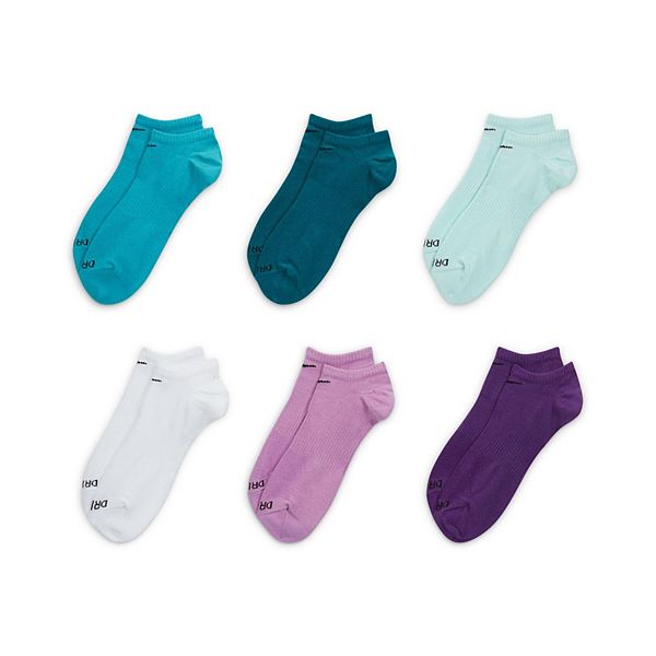 Women's Nike 6Pack Everyday Plus Lightweight Training NoShow Socks