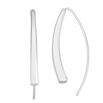 Nine West Sleek Threader Earrings