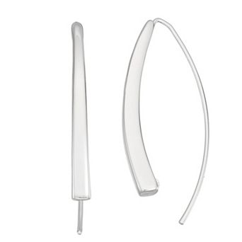 Nine West Sleek Threader Earrings