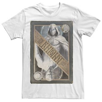 Men's Marvel Moon Knight Playing Card Tee
