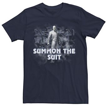 Men's Marvel Moon Knight Summon The Suit Space Glyphs Tee